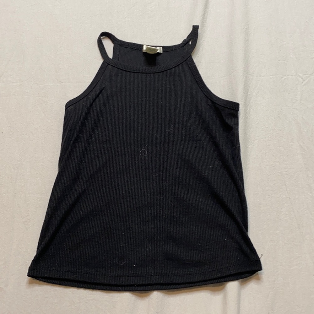 Black tank top